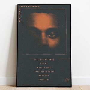 The Weeknd - My Dear Melancholy Poster